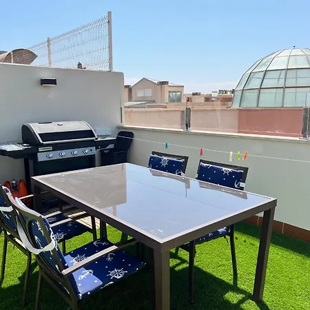 Atico Palamirey - 2 Terrazas, Wifi, Barbacoa, Zona Especial Ninos Apartment Vera